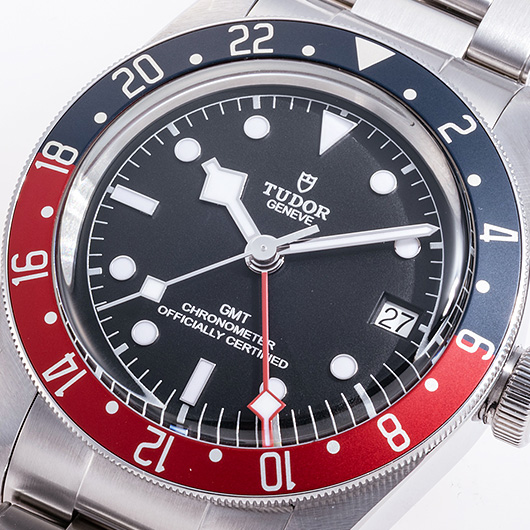 チューダー/チュードル ヘリテージ ブラックベイ GMT 79830RB ブラック 中古 サブカット 1枚目