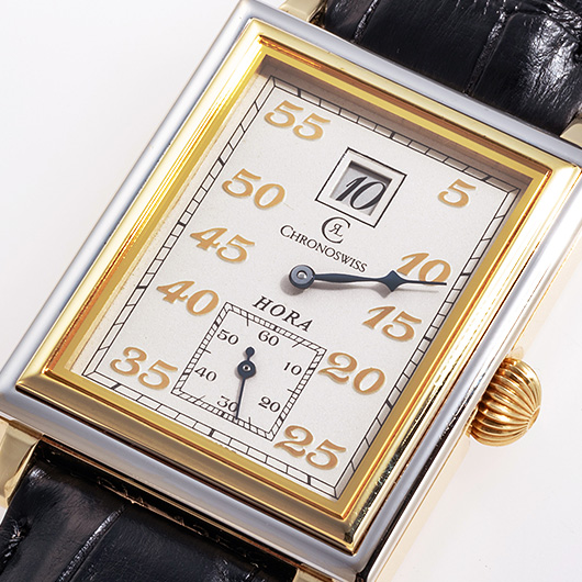 クロノスイス HORA レギュレーター CH1351 アイボリー 中古 サブカット 1枚目