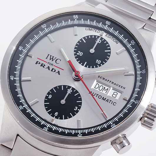 IWC プラダ IW370802 シルバー/ブラック 中古 サブカット 1枚目