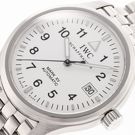 IWC マークXV IW325310 ホワイト 中古 サブカット 1枚目