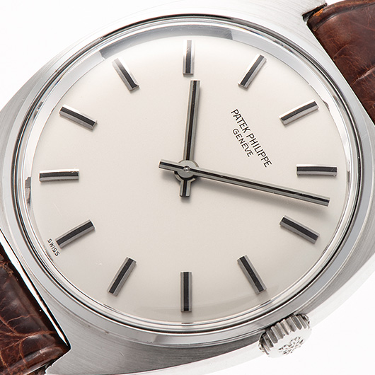 パテックフィリップ カラトラバ 3574A シルバー 中古 サブカット 1枚目