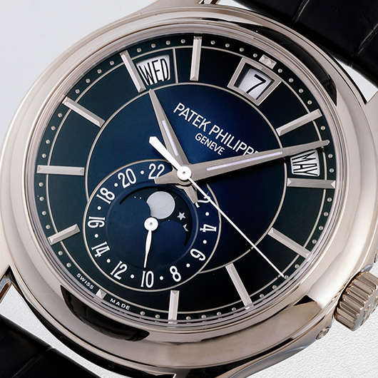 パテックフィリップ 年次カレンダー 5205G-013 ブルー 中古 サブカット 1枚目