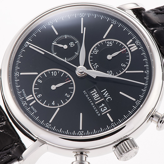 IWC ポートフィノ クロノグラフ IW391008 ブラック 中古 サブカット 1枚目