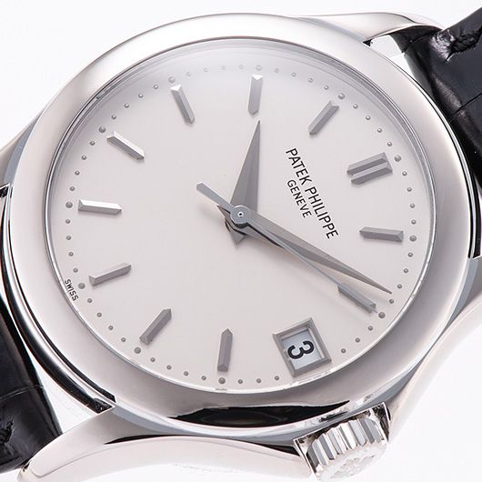 パテックフィリップ カラトラバ 5107G シルバー 中古 サブカット 1枚目