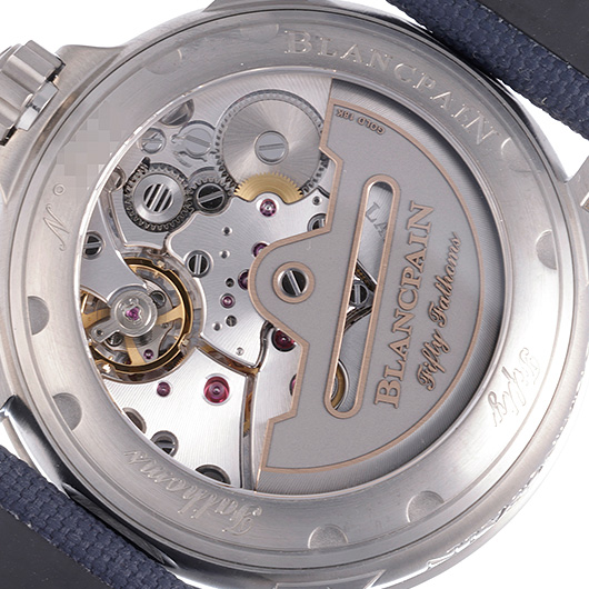 ブランパン フィフティ ファゾムス 5010-12B40-O52A ブルー 新品 サブカット 4枚目