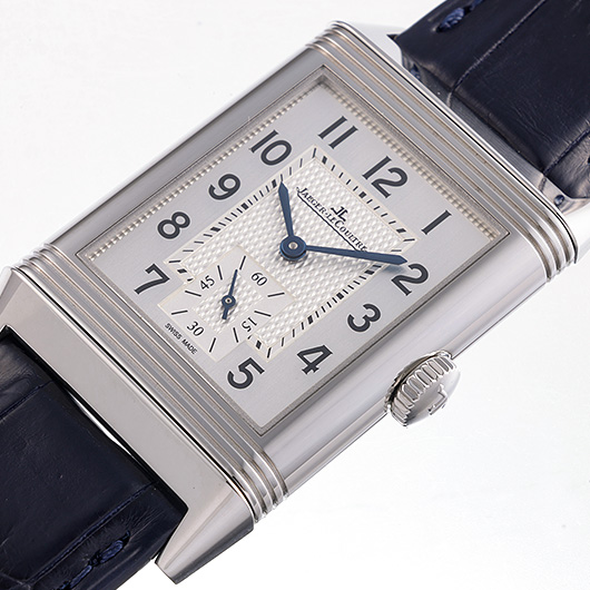 ジャガー・ルクルト レベルソ クラシック ラージ Q3858522 シルバー 中古 サブカット 1枚目
