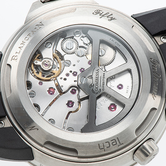 ブランパン フィフティファゾムス 誕生70周年 Act2 5019-12B30-64A ブラック 中古 サブカット 4枚目