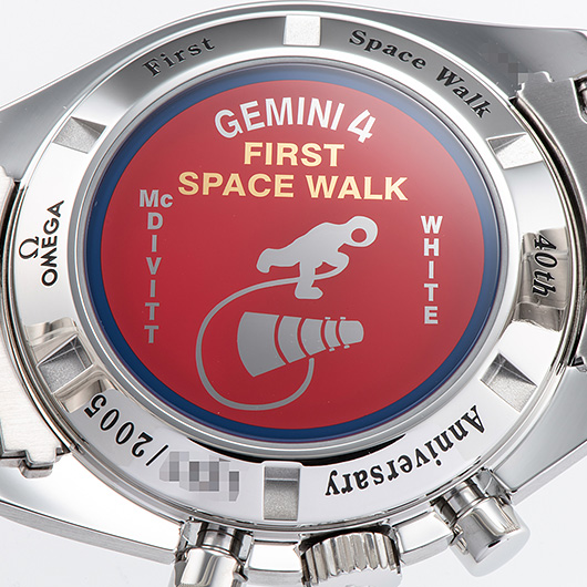 オメガ スピードマスター スペースウォーク 3565-80 ブルー/ホワイト 中古 サブカット 3枚目