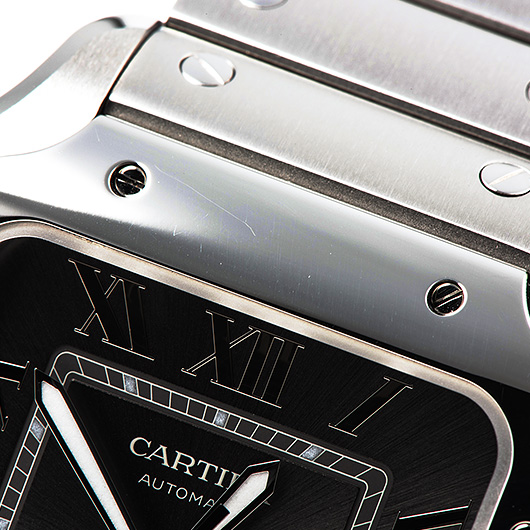 カルティエ サントス ドゥ カルティエ LM WSSA0076 グレー 中古 サブカット 3枚目