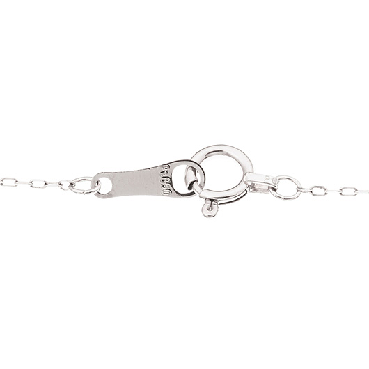 ノーブランド ダイヤモンド クロス ネックレス 4619290 プラチナ/シルバー 新品 サブカット 3枚目