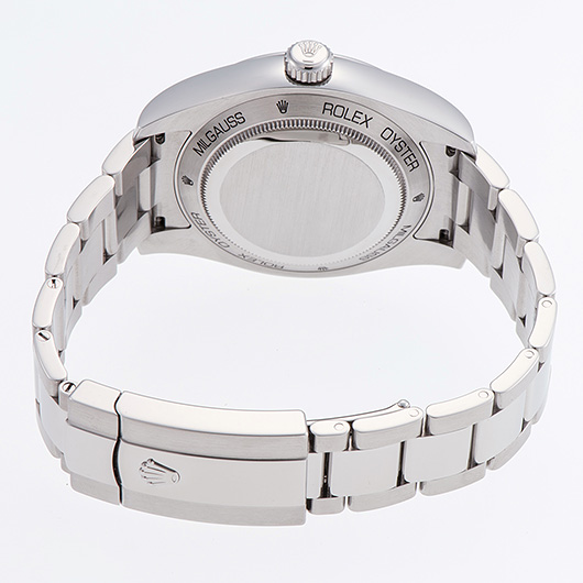 ロレックス ミルガウス 116400GV Zブルー 中古 サブカット 2枚目