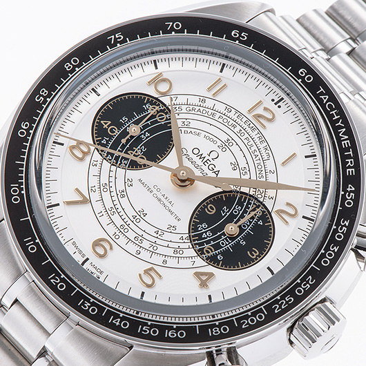 オメガ スピードマスター クロノスコープ パリ2024 522.30.43.51.02.001 シルバー/ブラック 中古 サブカット 1枚目