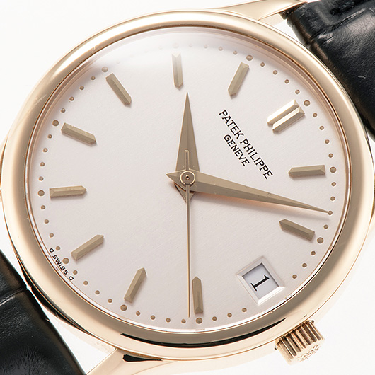 パテックフィリップ カラトラバ 3998J シルバー 中古 サブカット 1枚目