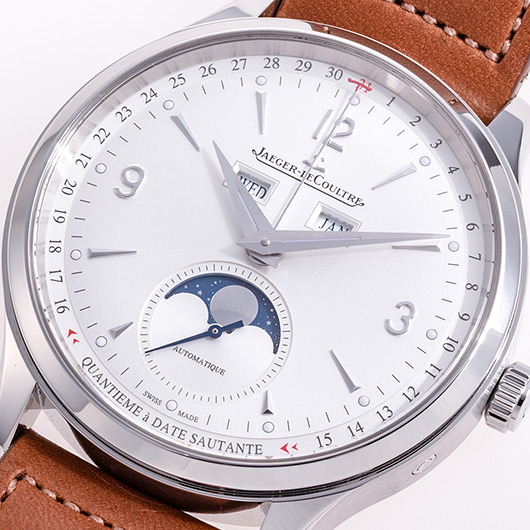 ジャガー・ルクルト マスター コントロール カレンダー Q4148420 シルバー 中古 サブカット 1枚目