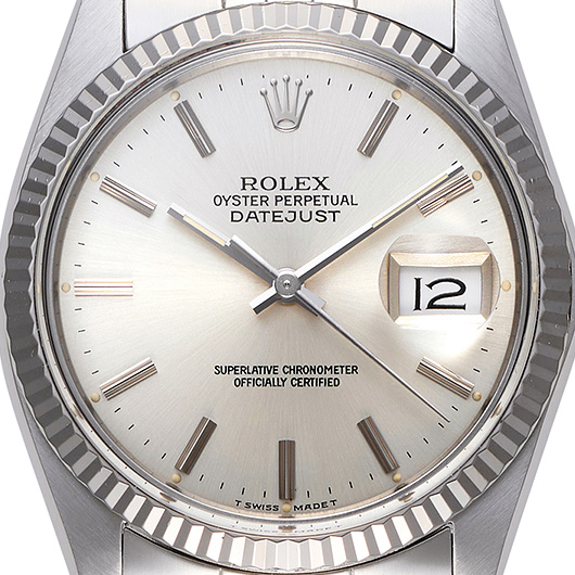 ロレックス デイトジャスト 16014 シルバー アンティーク サブカット 3枚目
