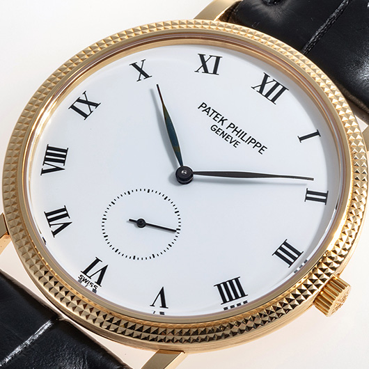 パテックフィリップ カラトラバ 3919J ホワイト 中古 サブカット 1枚目