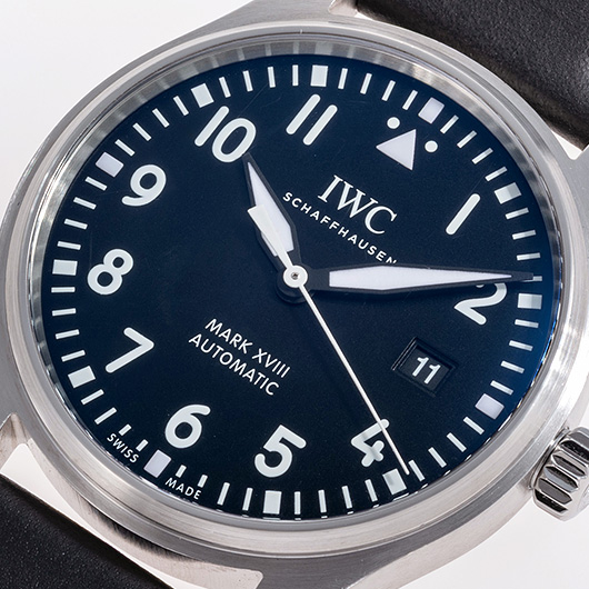 IWC マークXVIII IW327001 ブラック 中古 サブカット 1枚目
