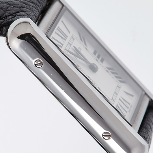 カルティエ タンクソロ SM WSTA0030 シルバー 中古 サブカット 3枚目