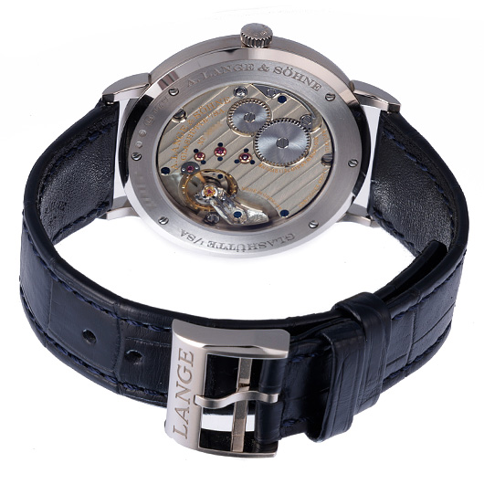 ランゲ＆ゾーネ サクソニア フラッハ 205.086 ブルー 中古 サブカット 2枚目