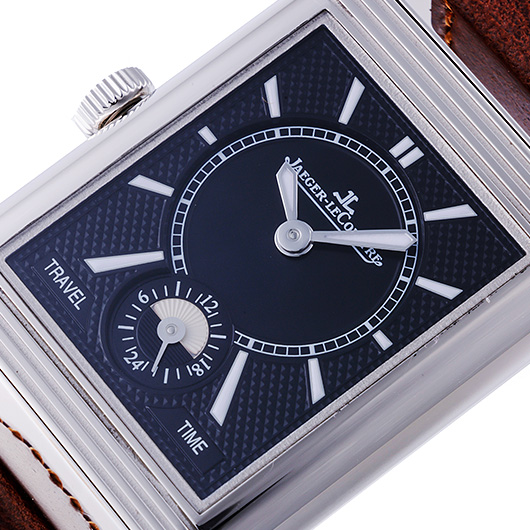 ジャガー・ルクルト レベルソ クラシック ミディアム デュオ スモールセコンド Q2458422 シルバー 中古 サブカット 3枚目
