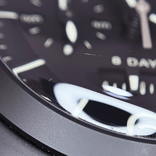 パネライ ルミノール1950 クロノグラフ モノプルサンテ 8デイズ GMT PAM00317 ブラック 中古 サブカット 3枚目