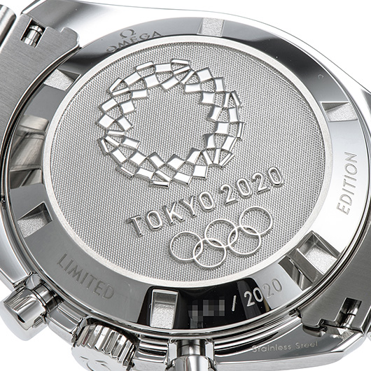 オメガ スペシャリティ オリンピックコレクション 東京2020 スピードマスター プロフェッショナル 522.30.42.30.03.001 ブルー/シルバー 新品 サブカット 3枚目