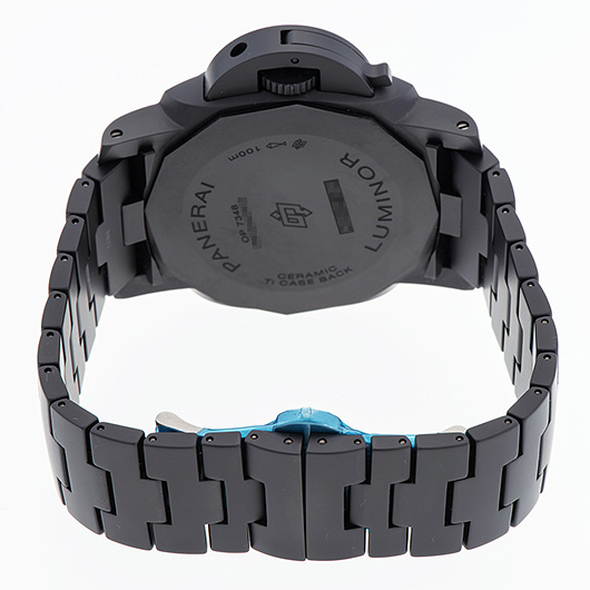 パネライ ルミノールGMT パワーリザーブ チェラミカ PAM01674 ブラック 新品 サブカット 2枚目