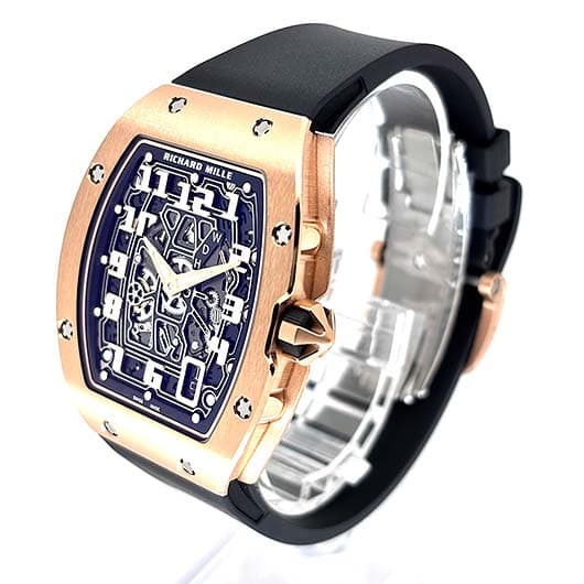 リシャール・ミル オートマティック エクストラフラット RM67-01 RG ブラック 新品 サブカット 1枚目