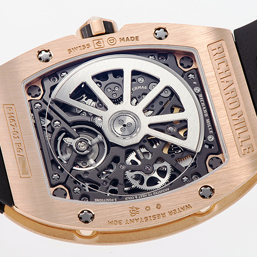 リシャール・ミル オートマティック エクストラフラット RM67-01 RG ブラック 新品 サブカット 3枚目