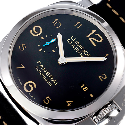 パネライ ルミノール1950 3デイズ アッチャイオ PAM01359 ブラック 中古 サブカット 1枚目