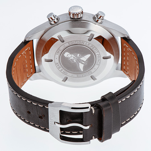 IWC パイロットウォッチ クロノグラフ プティ プランス IW377714 ブルー 中古 サブカット 2枚目