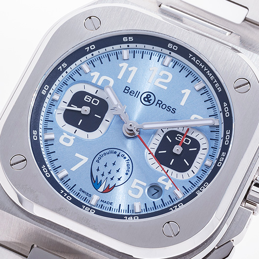 ベル＆ロス BR05 クロノ パトロイユ・ド・フランス BR05C-PAF-ST/SST ブルー 新品 サブカット 1枚目