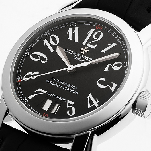 ヴァシュロンコンスタンタン マルタ ラージ カレンダー 42015/000G-8903 ブラック 中古 サブカット 1枚目
