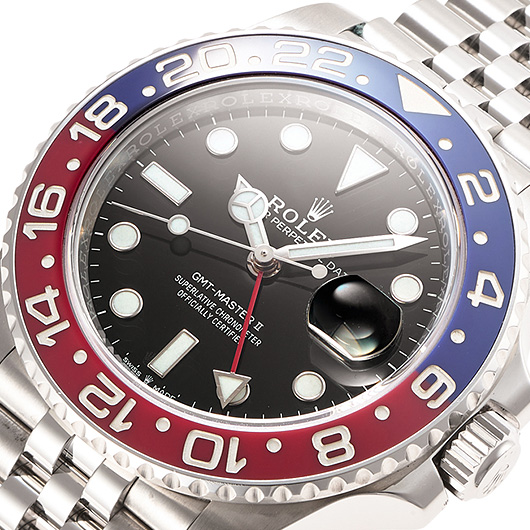 ロレックス GMTマスターⅡ 126710BLRO ブラック 中古 サブカット 1枚目