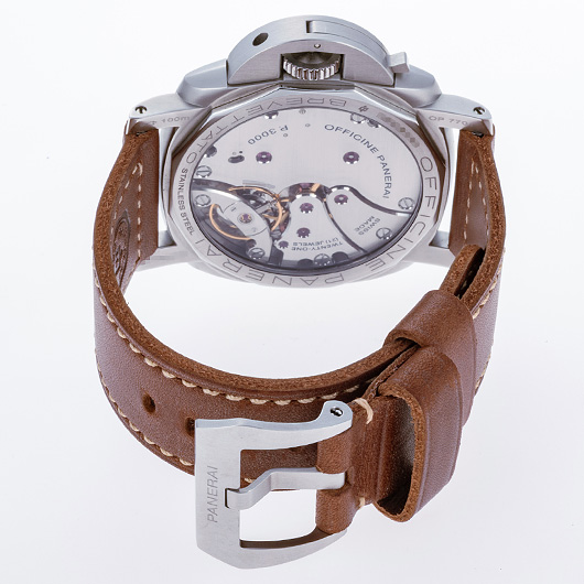 パネライ ルミノール トレ ジョルニ PAM01628 シェイテッドグレー 中古 サブカット 2枚目