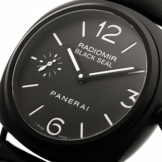 パネライ ラジオミール ブラックシール セラミック PAM00292 ブラック 中古 サブカット 1枚目