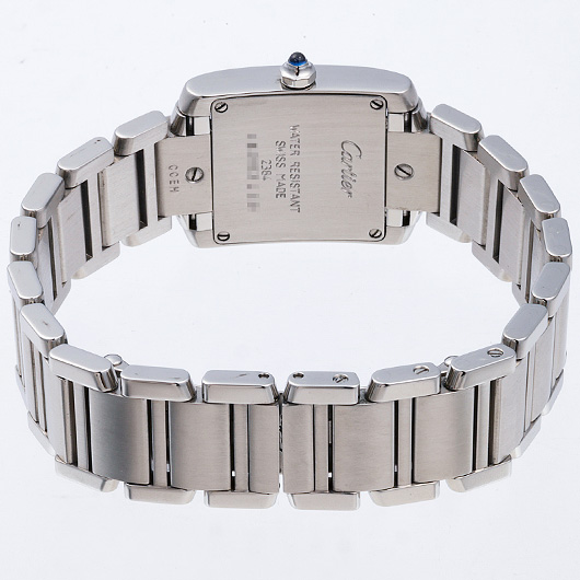 カルティエ タンクフランセーズSM W51008Q3 シルバー 中古 サブカット 2枚目
