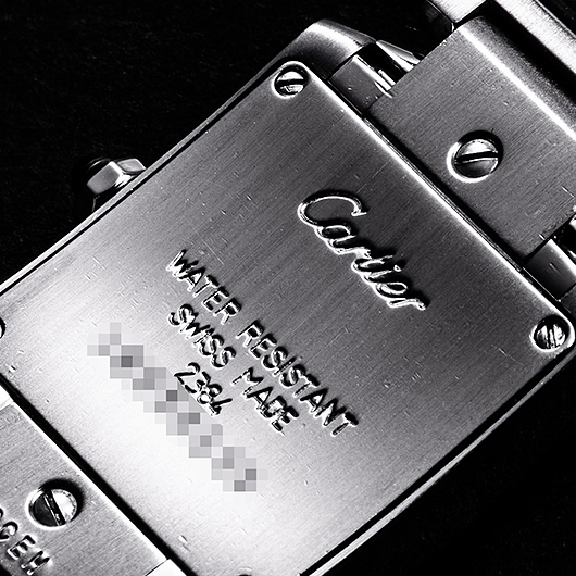 カルティエ タンクフランセーズSM W51008Q3 シルバー 中古 サブカット 3枚目