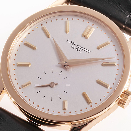 パテックフィリップ カラトラバ 3796R シルバー 中古 サブカット 1枚目