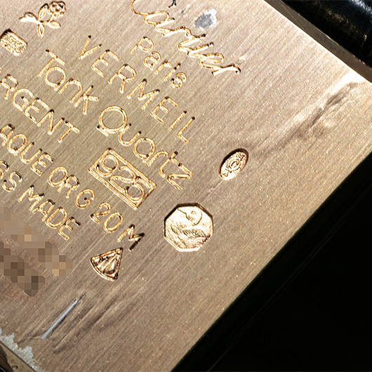 カルティエ マストタンク　ヴェルメイユ W1006254 ホワイト 中古 サブカット 3枚目