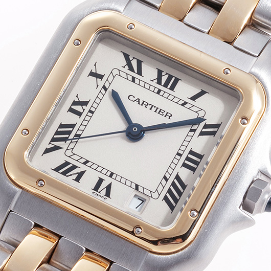 カルティエ パンテール MM W25028B6 アイボリー 中古 サブカット 1枚目