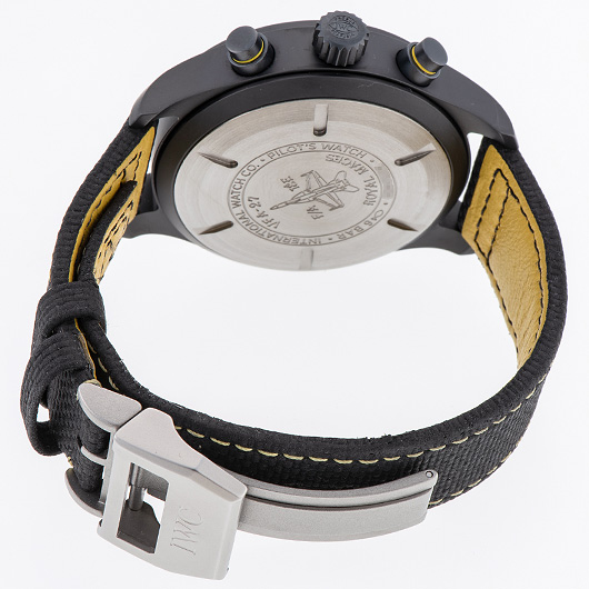 IWC パイロットウォッチ クロノグラフ ロイヤル メイセス IW389107 ブラック 中古 サブカット 2枚目