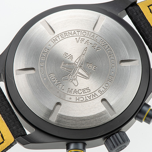 IWC パイロットウォッチ クロノグラフ ロイヤル メイセス IW389107 ブラック 中古 サブカット 3枚目