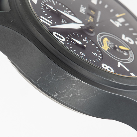IWC パイロットウォッチ クロノグラフ ロイヤル メイセス IW389107 ブラック 中古 サブカット 4枚目