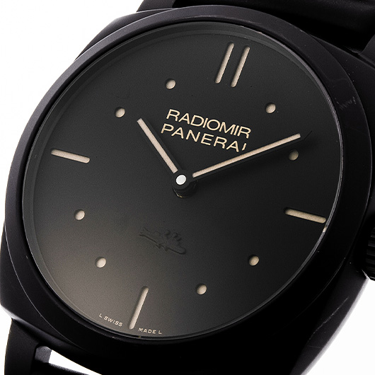 パネライ ラジオミール1940 3デイズ セラミカ PAM00577 ブラック 中古 サブカット 1枚目