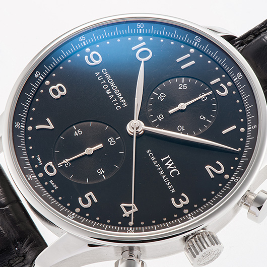 IWC ポルトギーゼ クロノグラフ IW371447 ブラック 中古 サブカット 1枚目