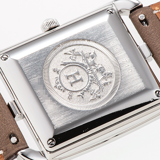 エルメス ケープコッド ドゥブル・トゥール CC1.710 シルバー 中古 サブカット 3枚目