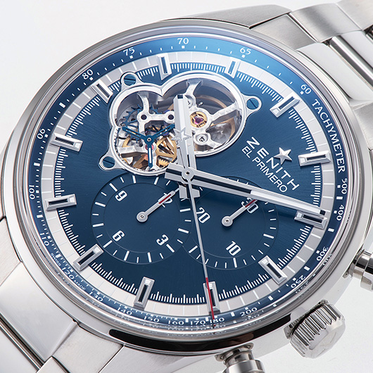 ゼニス クロノマスター エル・プリメロ オープン 03.20416.4061/51.M2040 ブルー 中古 サブカット 1枚目