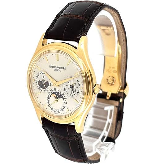 パテックフィリップ グランド コンプリケーション 永久カレンダー 3940J シルバー 中古 サブカット 1枚目