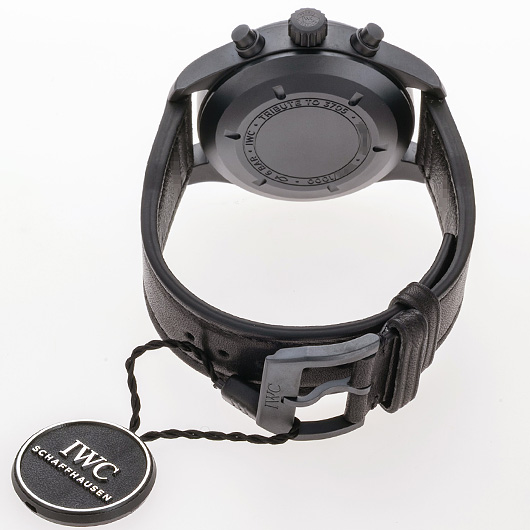 IWC パイロットウォッチ クロノグラフ トリビュート 3705 IW387905 ブラック 新品 サブカット 2枚目